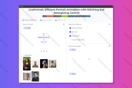 LivePortrait-Vid2Vid-表情动态迁移离线一键包